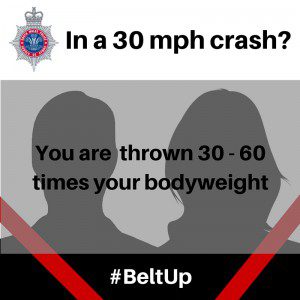 Belt up, save a life
