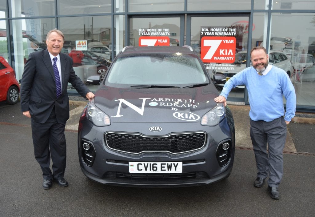 Robert Newsome and Ian Gravell: travelling 5000 miles